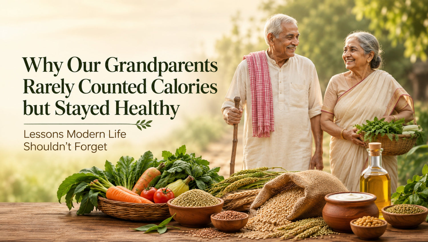 Why Our Grandparents Rarely Counted Calories but Stayed Healthy: Lessons Modern Life Shouldn't Forget