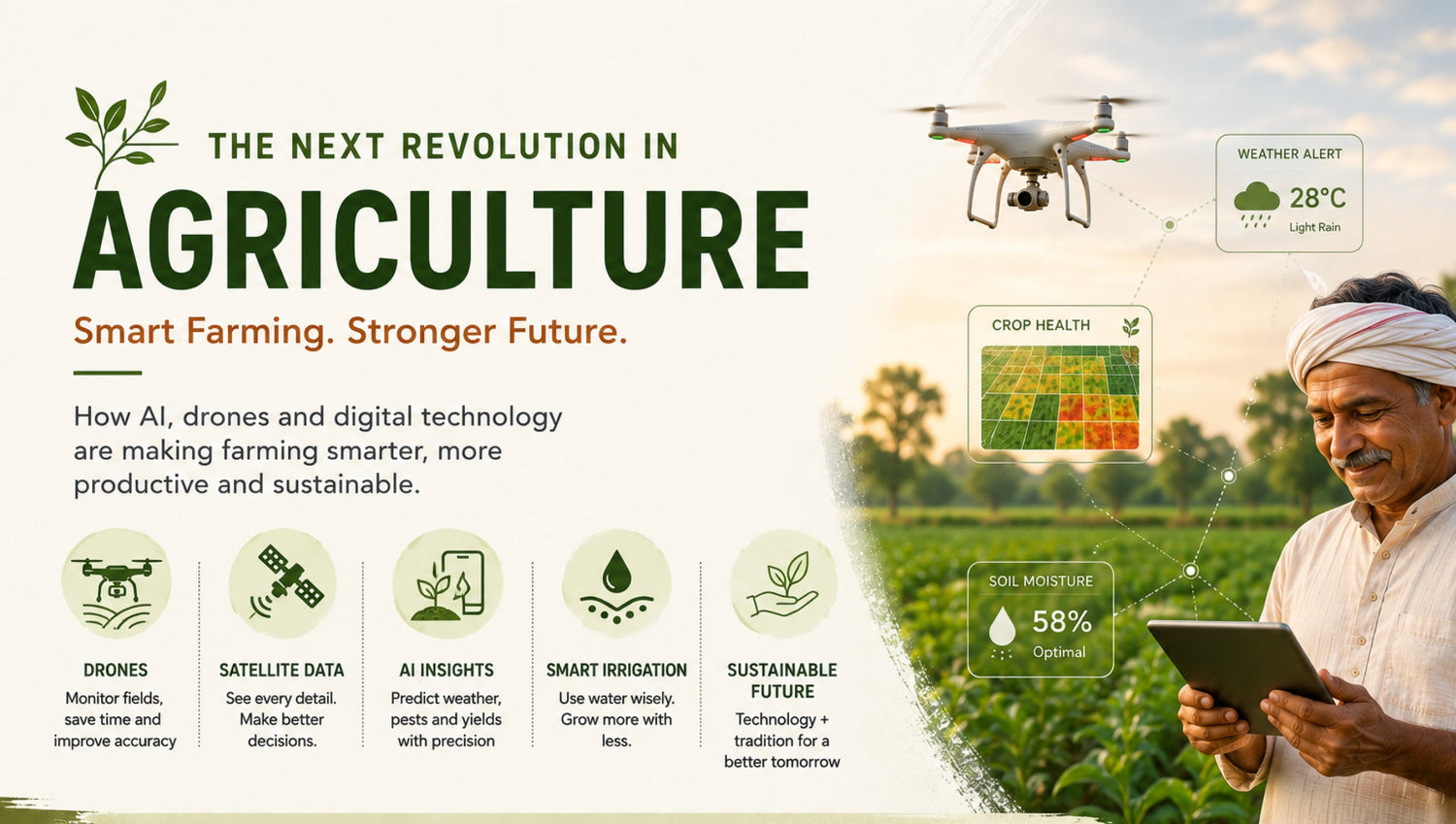 The Next Revolution in Agriculture: How AI, Drones and Digital Technology Are Making Farming Smarter