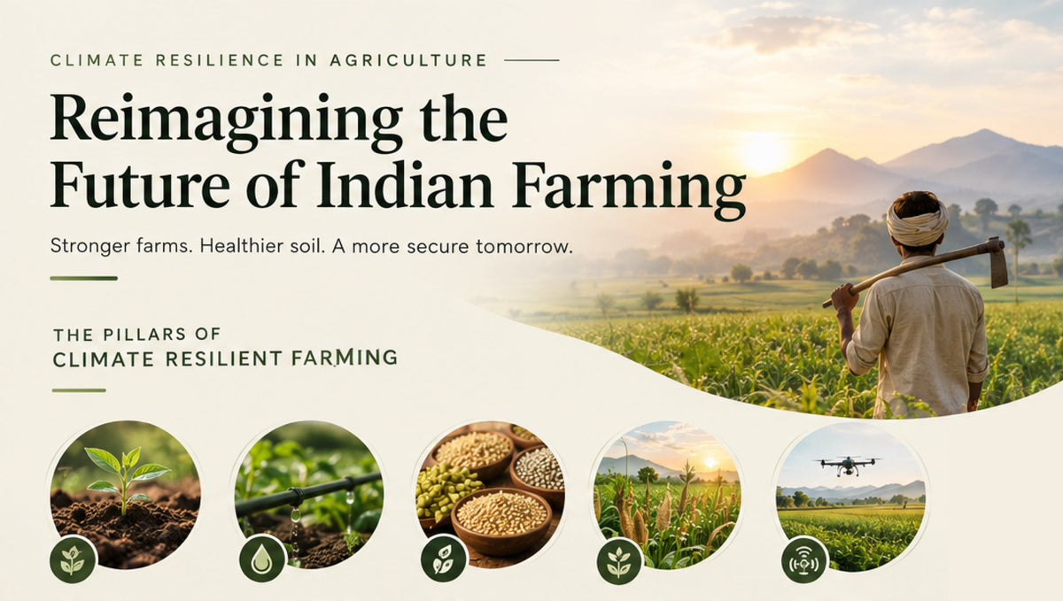 Climate Resilience in Agriculture: Reimagining the Future of Indian Farming