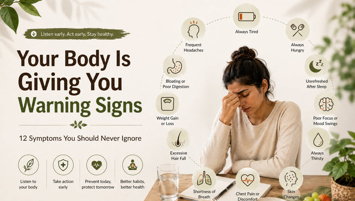 Your Body Is Giving You Warning Signs: 12 Symptoms You Should Never Ignore