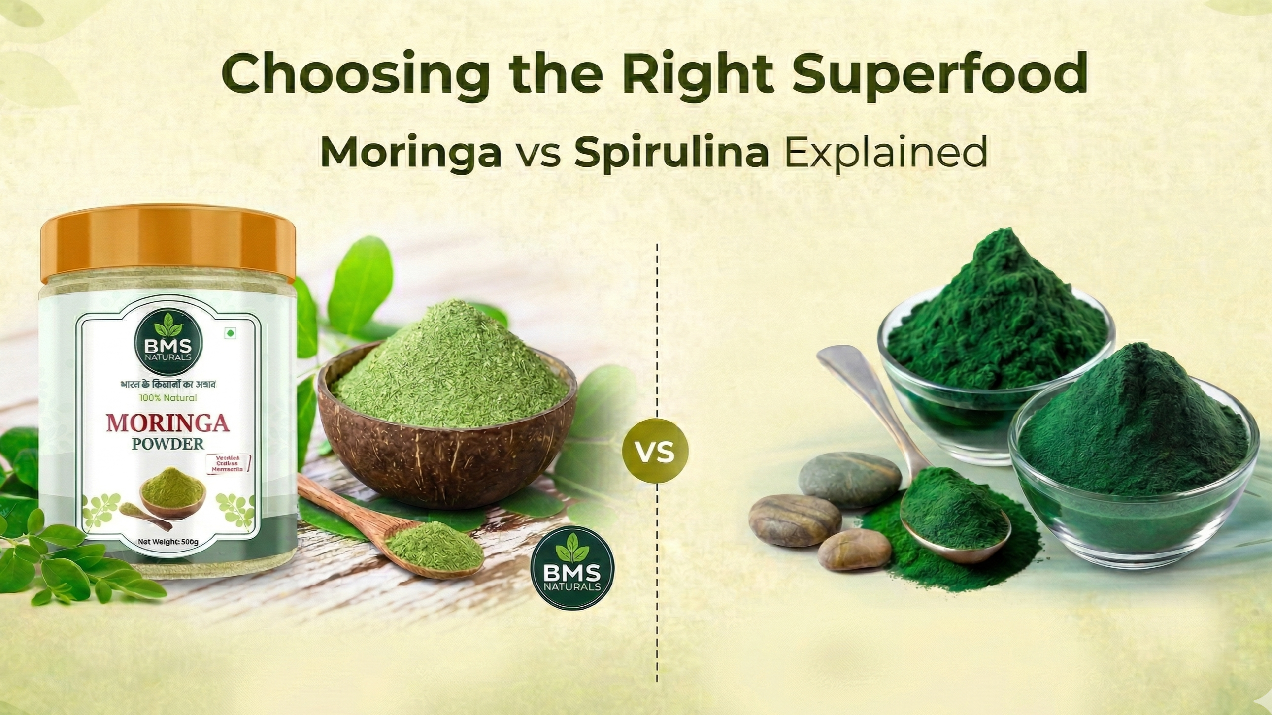 Moringa vs. Spirulina: Which Superfood Is Right for You?