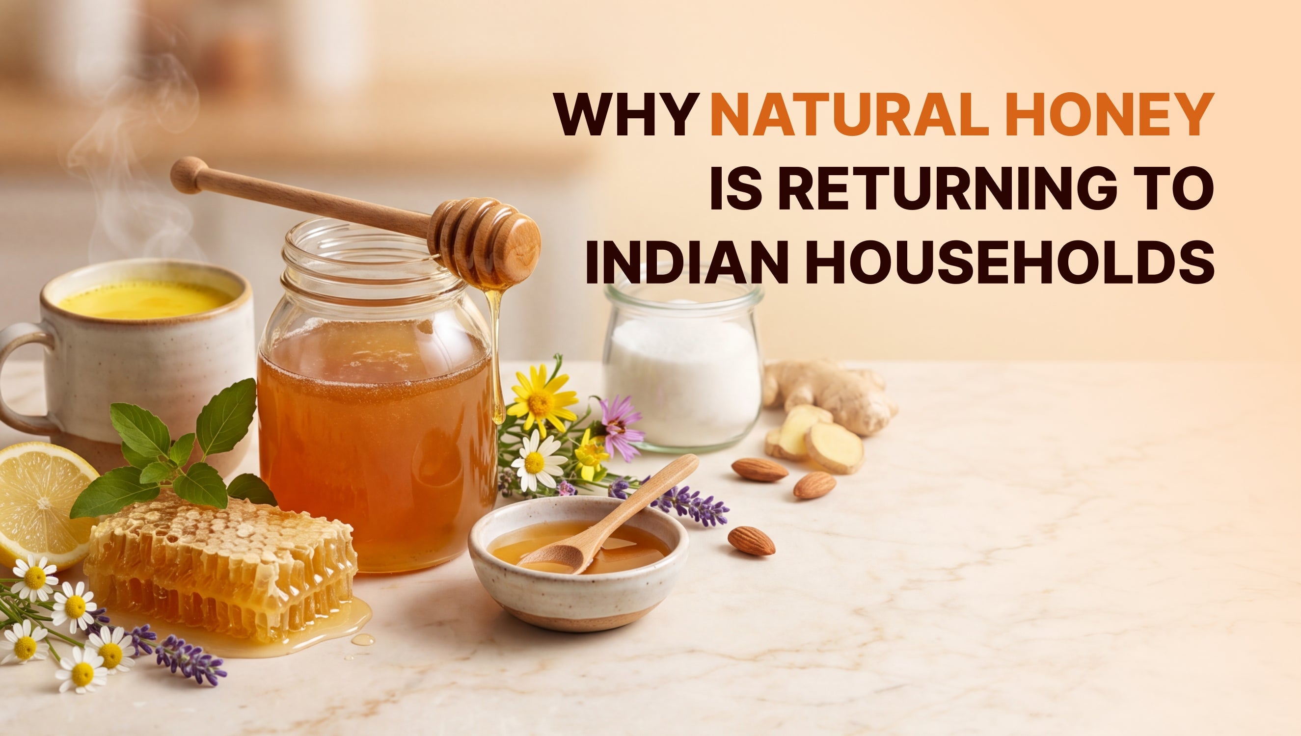 The Sugar Problem Nobody Wants to Talk About - Why Natural Honey Is Returning to Indian Kitchens