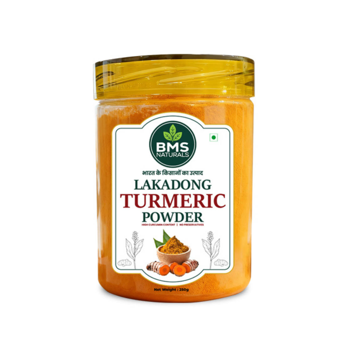 Pounded Lakadong Turmeric