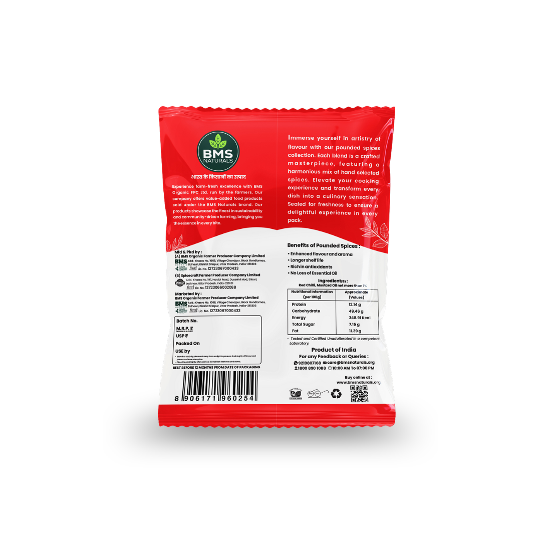 Pounded Red Chilli Powder