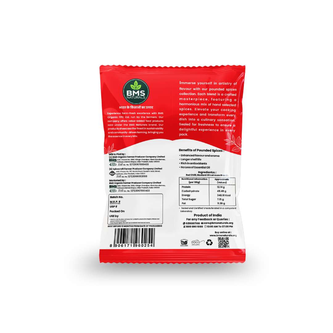 Pounded Red Chilli Powder