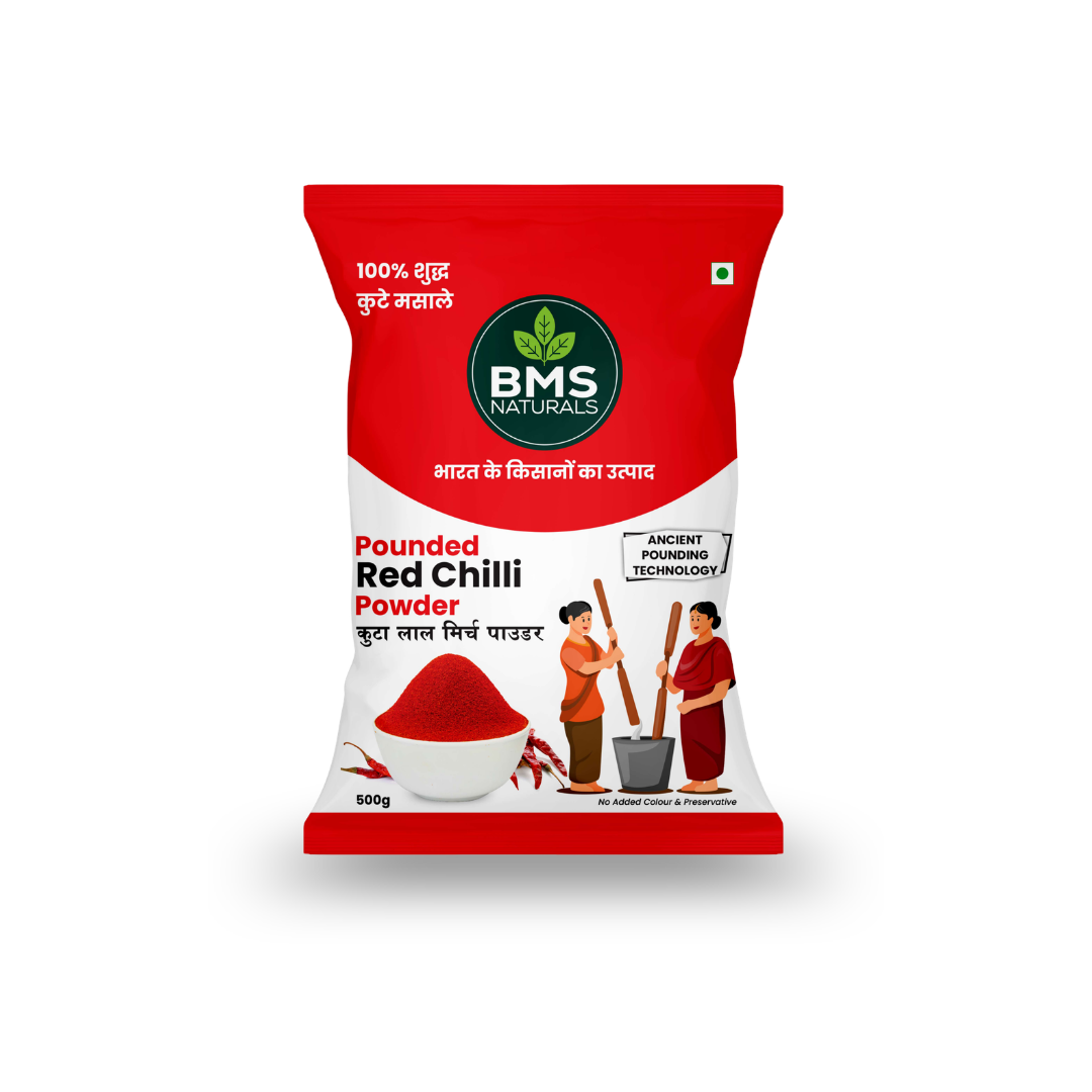 Pounded Red Chilli Powder