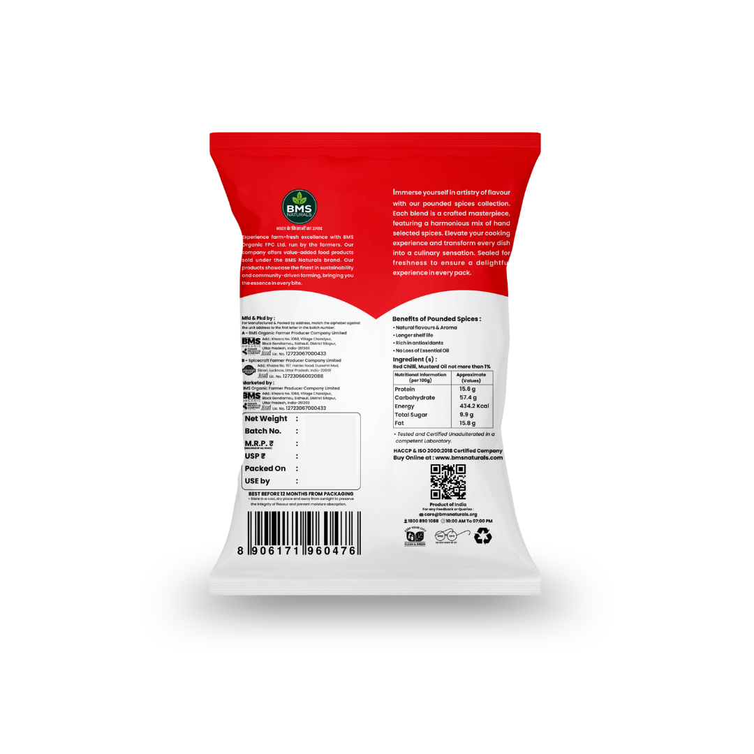 Pounded Red Chilli Powder