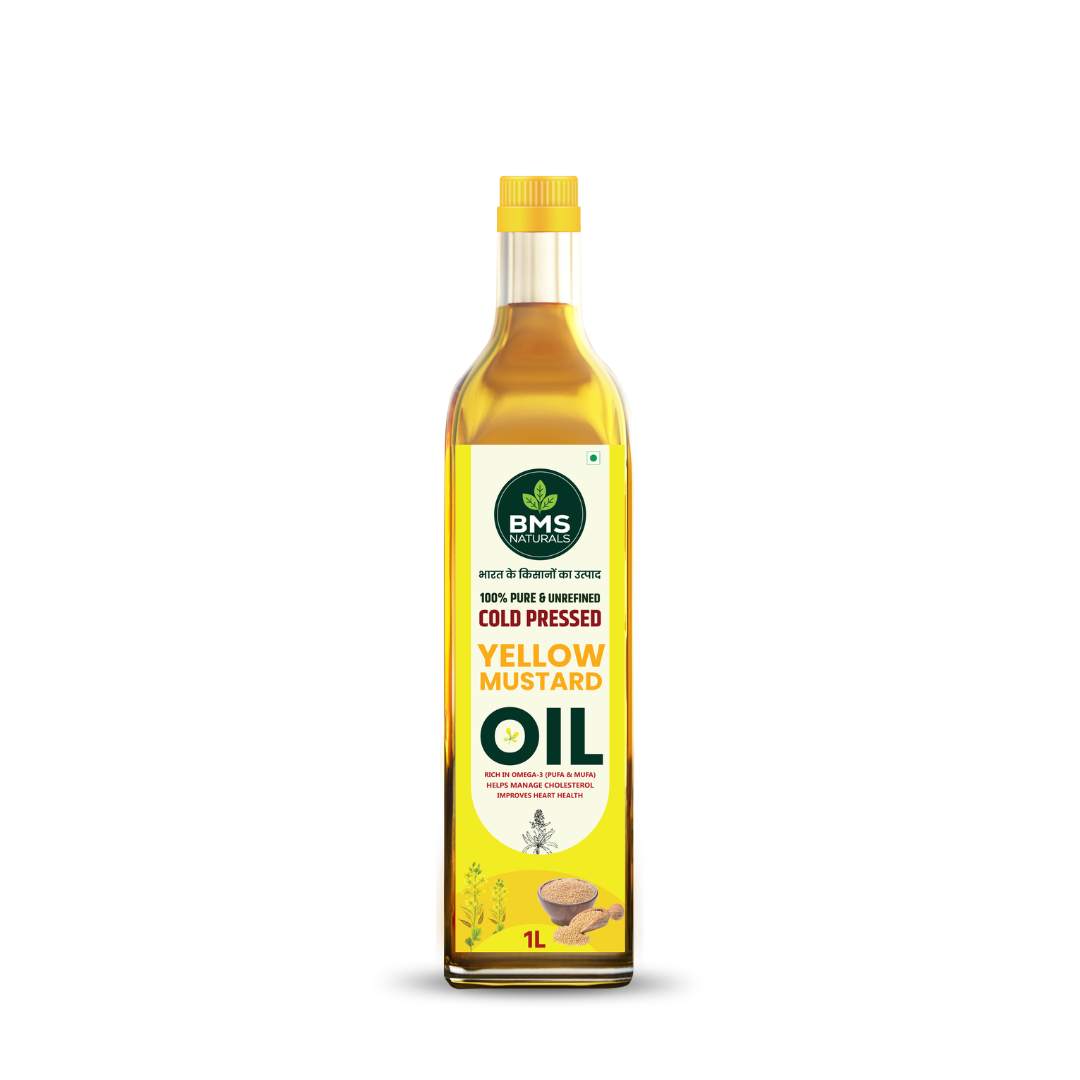 Cold Pressed Yellow Mustard Oil