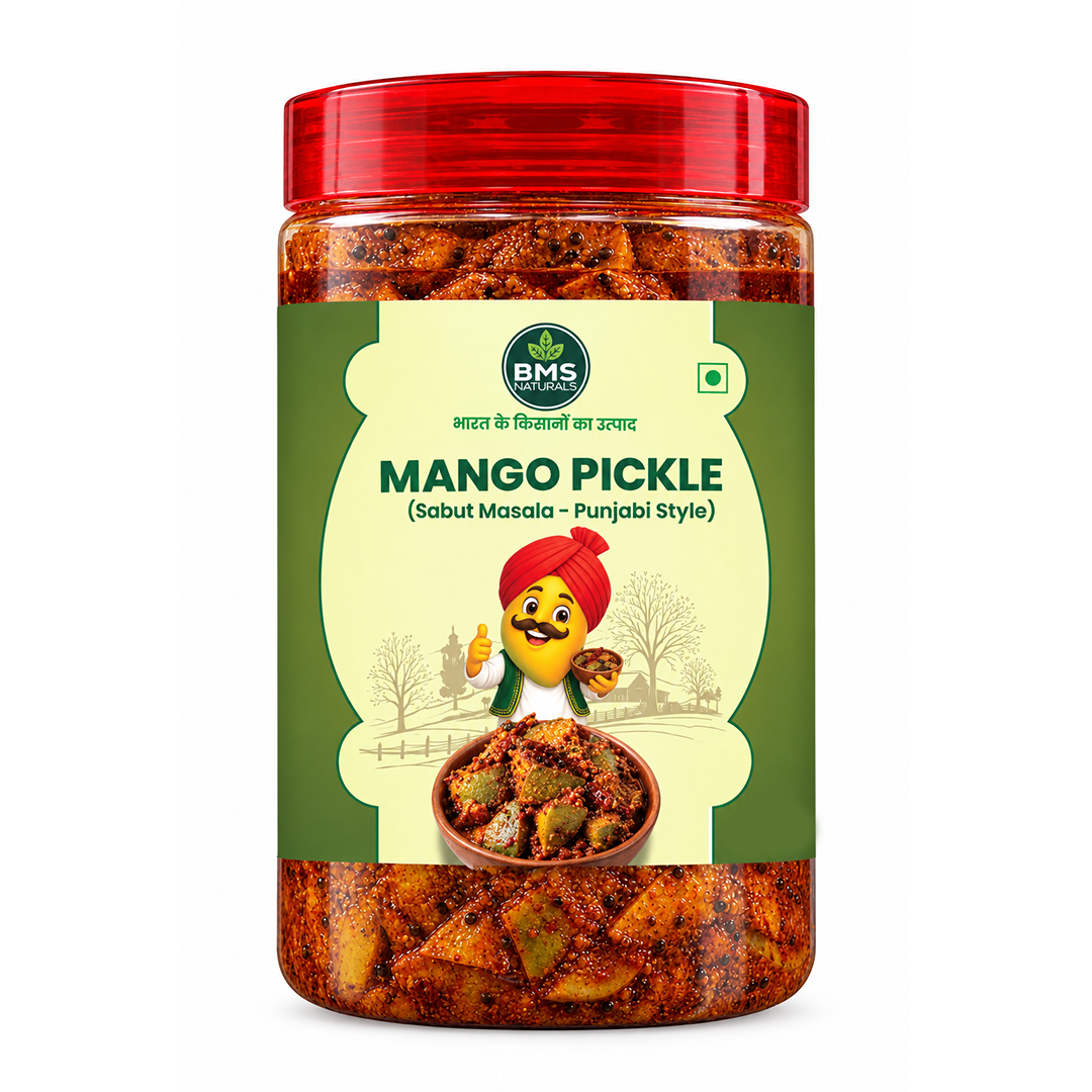 Mango Pickle – Sabut Masala (Punjabi Style)