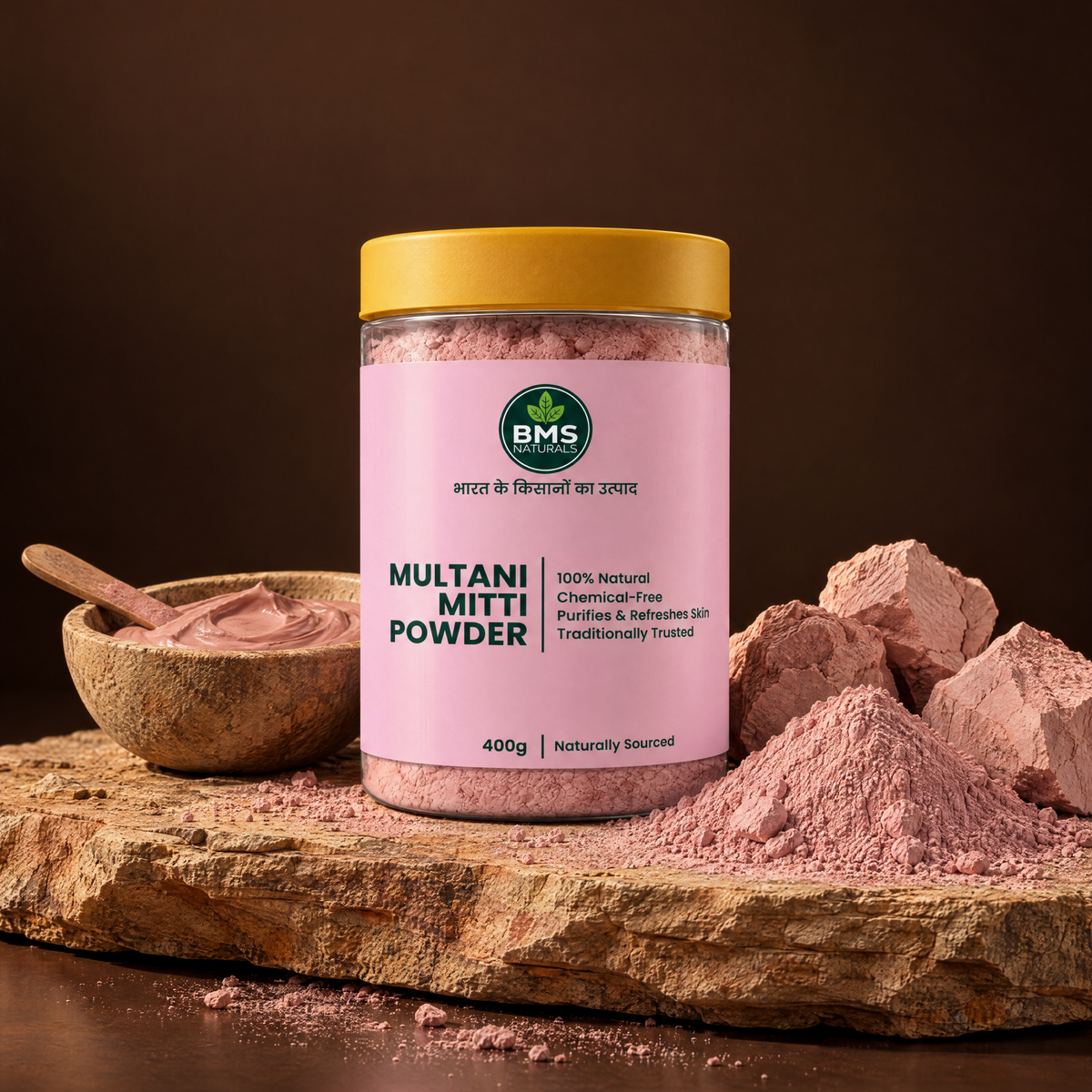 Pink Multani Mitti Powder