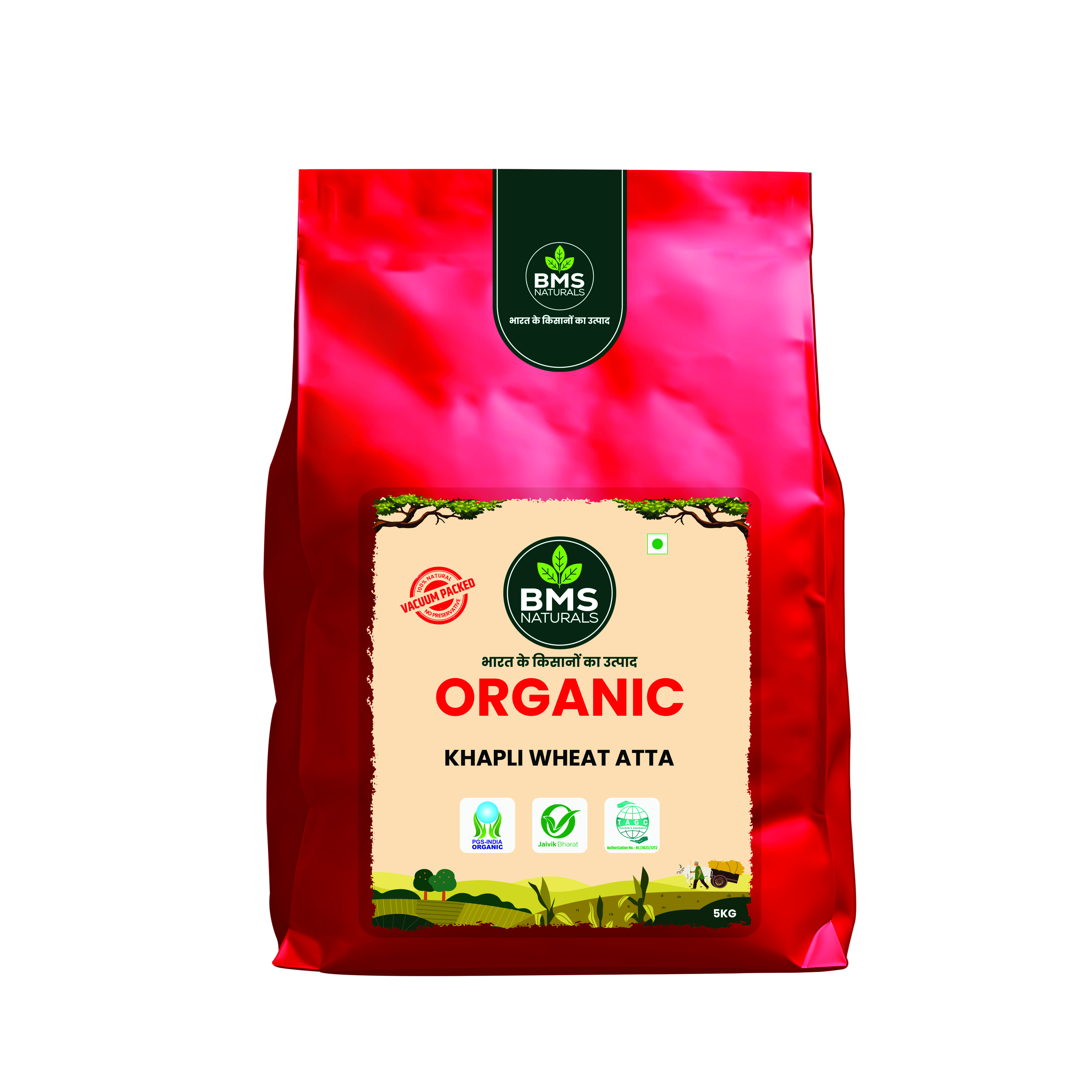 Khapli Wheat Atta 5Kg.